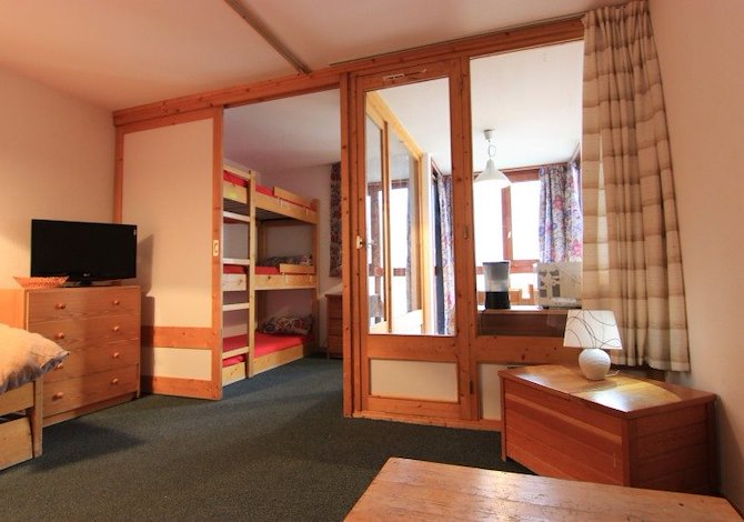 Studio cabine / 2 t-m 4 personen (209) - Skissim Classic - Résidence Eskival - Val Thorens