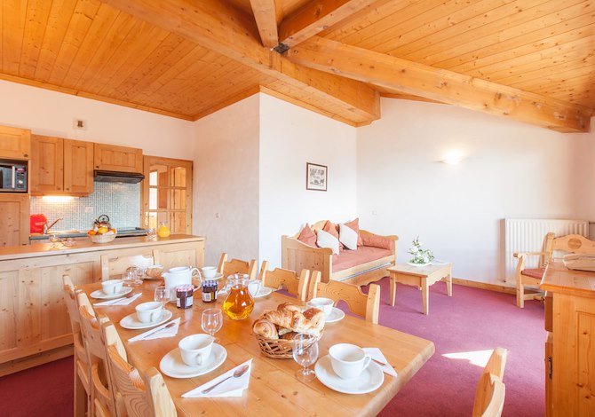 4-kamer appartement - 4 t/m 8 personen - Skissim Premium - Les Chalets de l'Adonis 4* - Les Menuires Bruyères