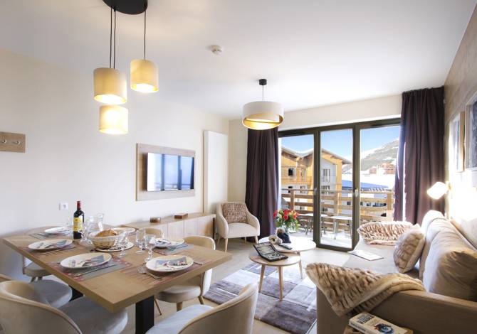 3 kamer appartement 6 personen - Résidence Prestige Odalys l'Éclose - Alpe d'Huez