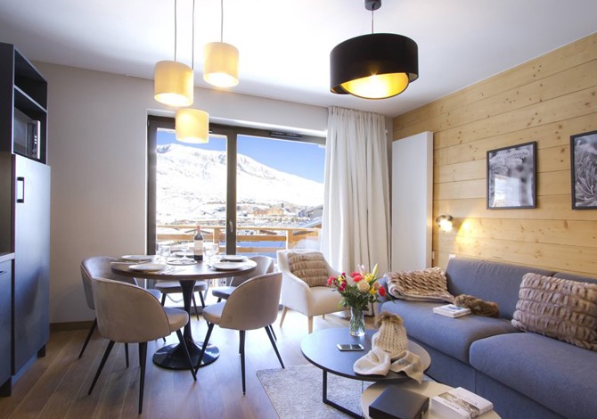 Junior Suite 4 personen - Appart'Hôtel Prestige Odalys L'Eclose - Alpe d'Huez