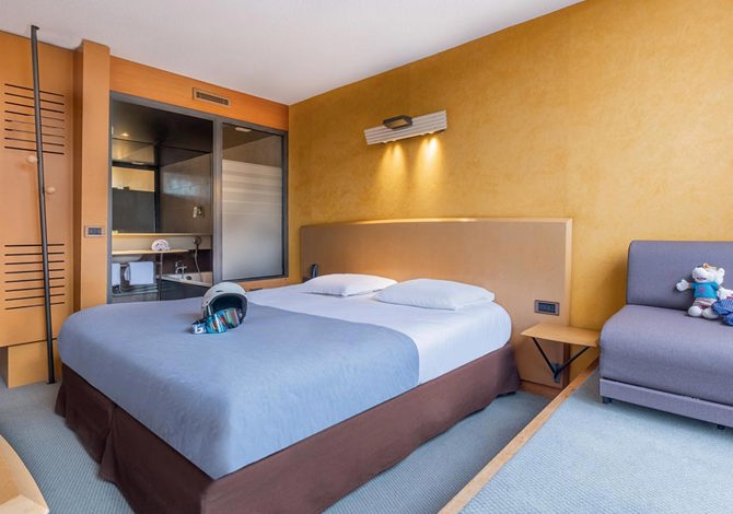 Slaapkamer Classique 2 ad + 1 enf Canapé lit All In - Belambra Clubs Arc 1800 - Hôtel Du Golf - Tout Compris - Les Arcs 1800