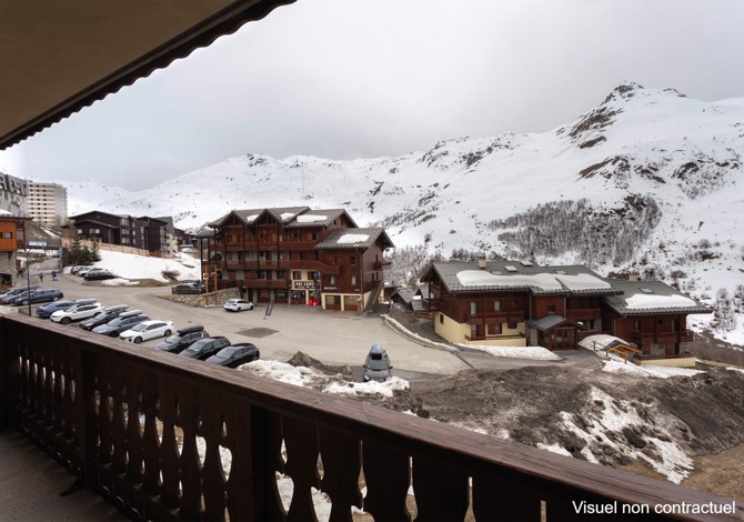 2 Kamer appartement 4 Volwassenen en 1 Kind Bergzicht - Belambra Clubs Résidence Les Menuires - Le Hameau Des Airelles - Les Menuires Preyerand