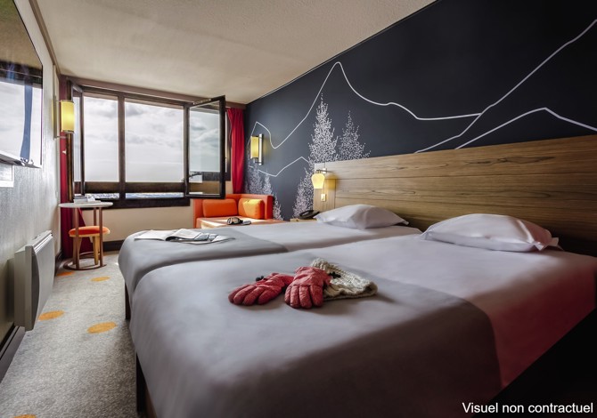 Slaapkamer 3 adultes meridienne PC - Belambra Clubs Avoriaz - Les Cimes du Soleil - Tout Compris - Avoriaz