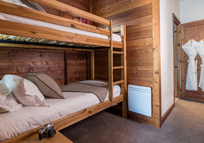 Kamer appartement voor 4 personen Familiaal Ontbijt - Hôtel Carlina 4* - Plagne - Belle Plagne