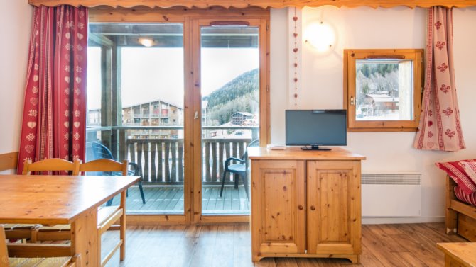 2 Kamers appartement 2/4 Personen - Résidence Vacanceole Les Chalets & Balcons de la Vanoise - La Norma
