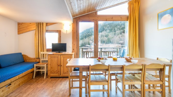 4 Kamer appartement 10 personen - Résidence Vacanceole Les Chalets & Balcons de la Vanoise - La Norma