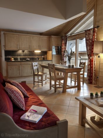 3 Kamers appartement 6 Personen - Résidence CGH & SPA La Reine des Prés 4* - Samoëns