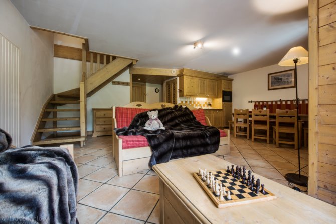 4 Kamers 8 Personen in duplex - Résidence CGH & SPA La Ferme du Val Claret 4* - Tignes Val Claret