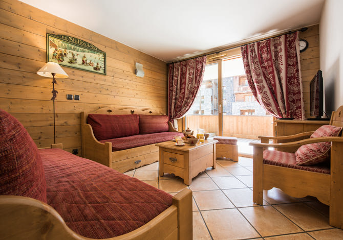 3-kamer appartement - 2 t/m 6 personen - Résidence CGH & SPA Le Nevada 4* - Tignes Val Claret