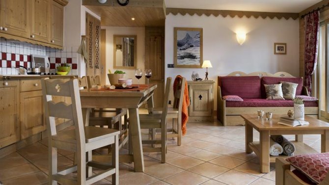 2 Kamer appartement 4 personen - Résidence CGH & SPA Le Coeur d'Or 4* - Bourg Saint Maurice