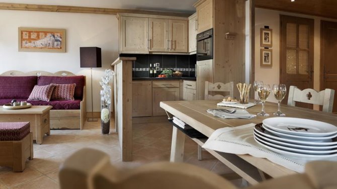 3 Kamer appartement 6 personen Goud - Résidence CGH & SPA Le Coeur d'Or 4* - Bourg Saint Maurice