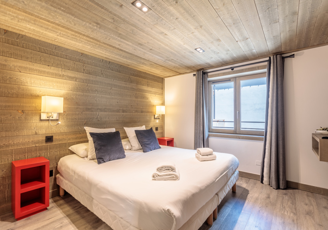 Kamer 2 personen Comfort Demi Pension - Victoria Lodge Friendly Hotel 3* - Val d'Isère Centre