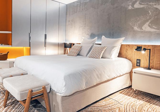 Kamer appartement 2 personen Cosy Demi pension - Hôtel VOULEZVOUS 5* - Tignes 2100 Le Lac