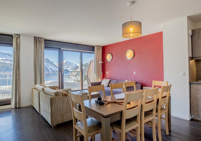 4-kamer appartement 4 t/m 8 personen - Résidence Madame Vacances Les Terrasses de Veret 3* - Flaine Forêt 1700