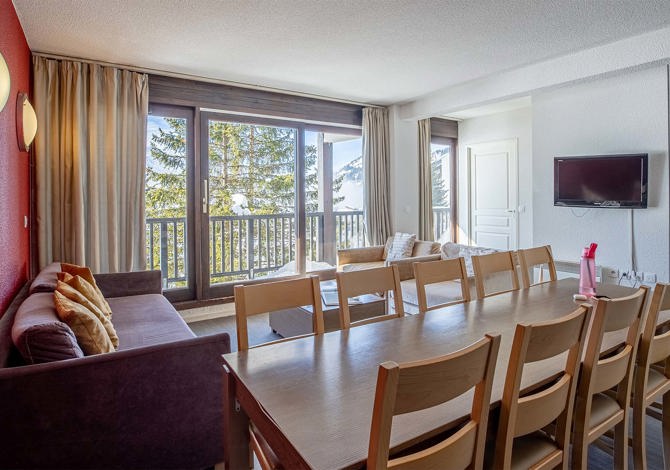 4 Stukken Berghoek 8/10 Personen - Résidence Madame Vacances Les Terrasses de Veret 3* - Flaine Forêt 1700
