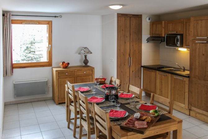 3 Kamer appartement 4/6 personen - Nemea Résidence L'Aigle Bleu - Serre Chevalier 1200 - Briançon