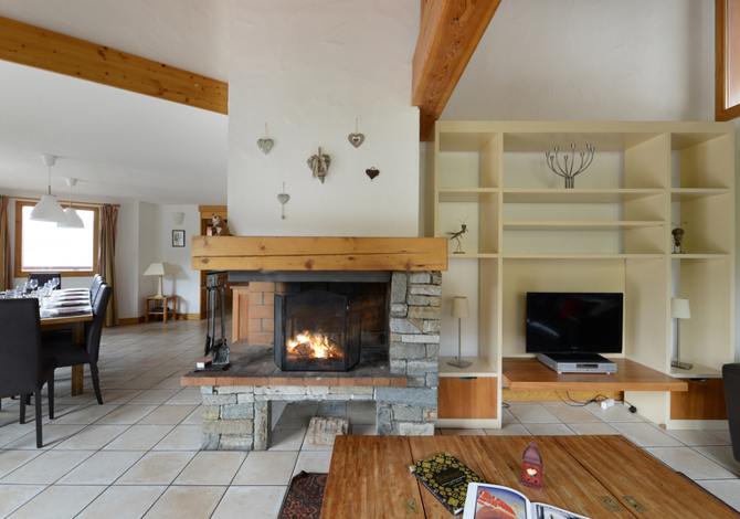 Chalet 6 kamer appartement 15 personen - Les Chalets des Deux Domaines - Plan Peisey