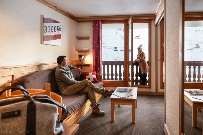 2-kamer appartement Comfort- 1 t/m 4 personen - Résidence Le Cheval Blanc 3* - Val Thorens