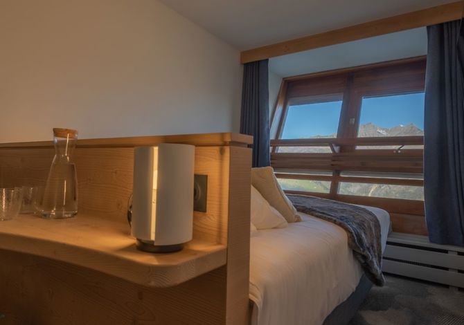 Kamer appartement 2 personen Cabane Montagne met halfpension, niet terugbetaalbaar - Hôtel La Cachette 4* - Les Arcs 1600
