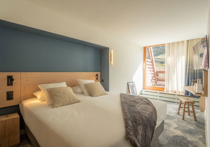Tweepersoonskamer Superior op basis van halfpension - Hôtel La Cachette 4* - Les Arcs 1600