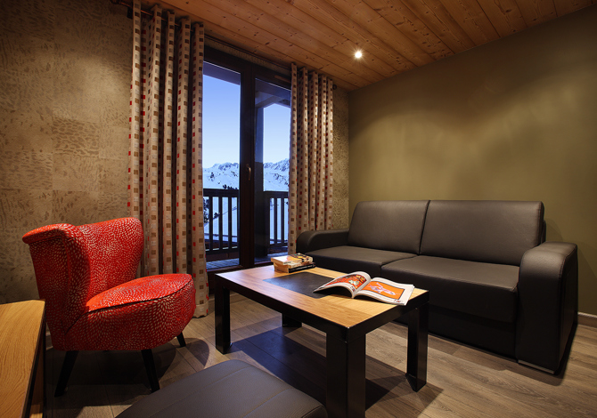4 Kamer appartement 6/8 Personen - Résidence Les Arolles 4* - Les Arcs 2000