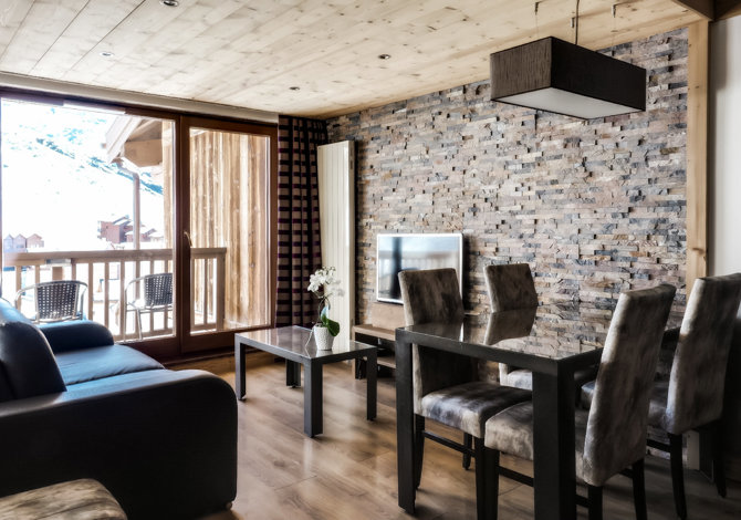 3 Kamers 4 Personen Exclusief - Résidence Koh-I Nor 5* - Val Thorens