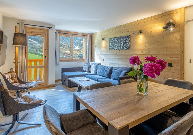 3 Kamers 4/6 Personen met sauna en nordic bath - Résidence W2050 5* - Plagne - Belle Plagne