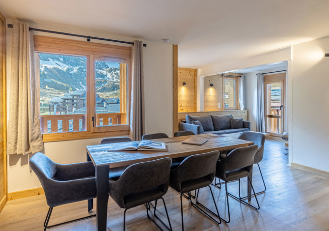 4 Stukken 6/8 Personen met sauna - Résidence W2050 5* - Plagne - Belle Plagne