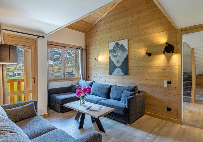 4 Kamer appartement 8/10 Personen met sauna - Résidence W2050 5* - Plagne - Belle Plagne