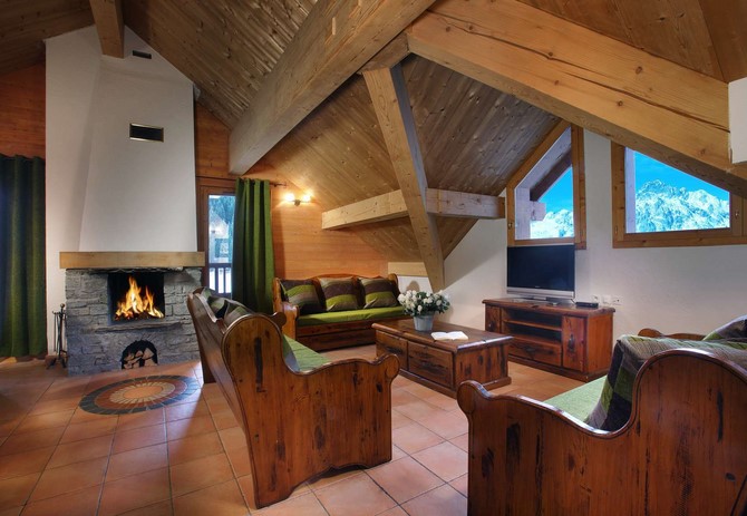 7 Kamers 12 Personen - Résidence Chalet des Neiges 4* - Oz en Oisans