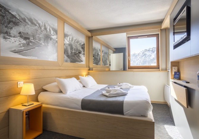 Kamer voor 4 personen in All Inclusive - Hotel Club MMV Tignes Les Brévières 4* - Tignes 1550 Les Brévières