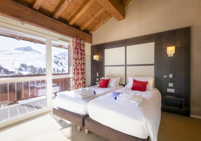 Premium kamer appartement voor 2 personen op basis van volpension - Hotel Club MMV Les 2 Domaines 4* - Plagne - Belle Plagne