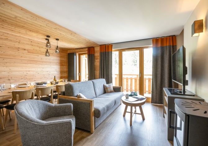 4 Pieces 8 Personen Premium - Résidence Club MMV Le Silvana 4* - Risoul