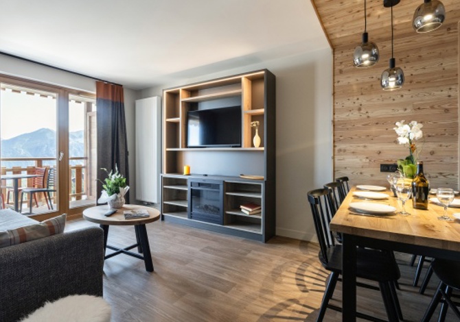 3 Kamers 6 Personen Comfort + - Résidence Club MMV Le Silvana 4* - Risoul