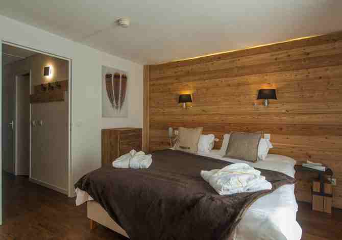 Familie Superieur Kamer appartement 2 Volwassenen + 2 Kinderen (-12 jaar) met ontbijt - Hôtel Snow Chill 4* - Risoul