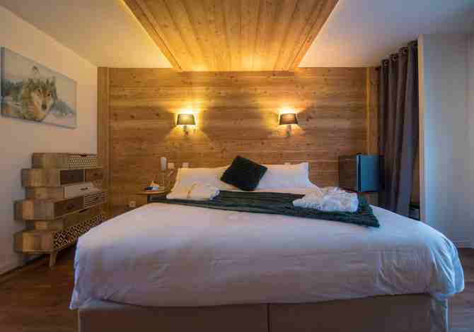 Deluxe Kamer appartement 3 Volwassenen + 2 Kinderen (-12 jaar) met ontbijt - Hôtel Snow Chill 4* - Risoul