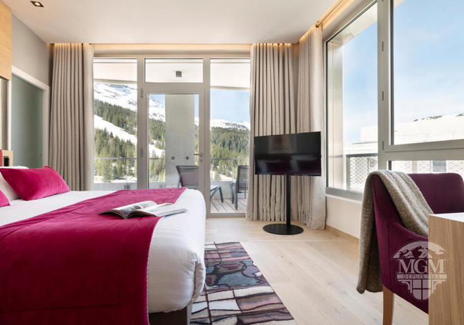 Slaapkamer 4 personen Familiale - MGM Hôtels & Résidences – Hôtel Alhena - Flaine Forum 1600