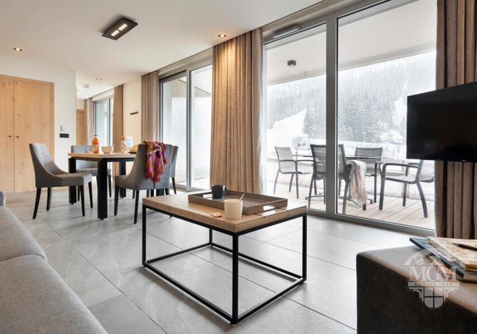2 kamer appartement 4 personen - MGM Hôtels & Résidences – Résidence Alhéna - Flaine Forum 1600