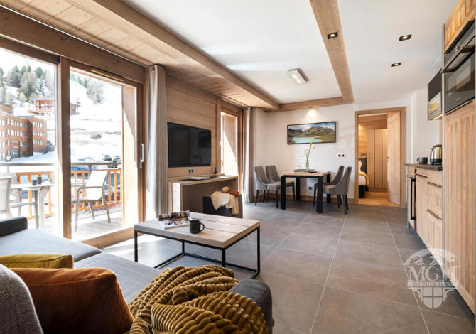 2 Kamer appartement 4 Personen - MGM Hôtels & Résidences – Résidence Manaka - Plagne Centre