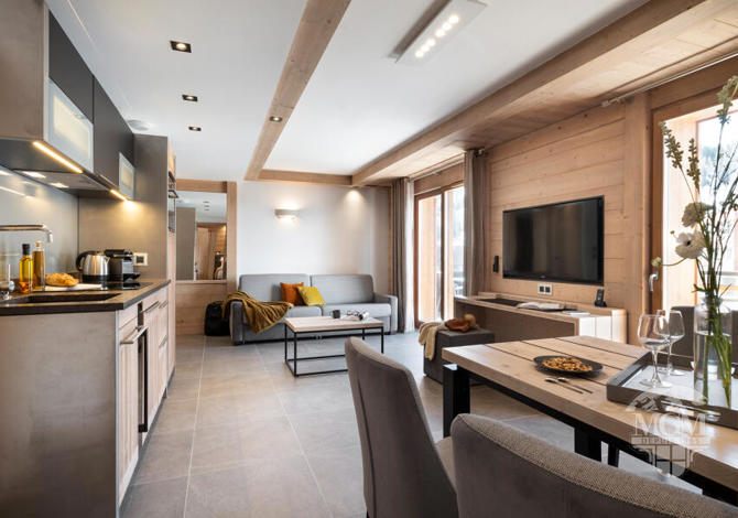 2 Kamer appartement 4 Personen Prestige - MGM Hôtels & Résidences – Résidence Manaka - Plagne Centre