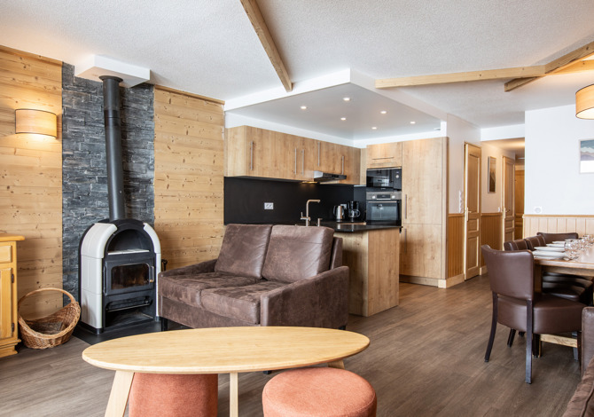 6 Kamer appartement 10/12 personen - Residentie Les Balcons Le Val Chavière 3* - Dutchweek - Val Thorens