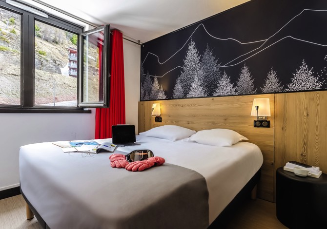 Premium 2 Kamer appartement 4 Personen Uitzicht voor 3 Volwassenen en 1 Kind -12 jaar op Basis van Volpension - Belambra Clubs Avoriaz - Les Cimes du Soleil - Tout Compris - Avoriaz