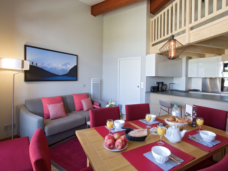 3 Kamer appartement 6 personen standaard - travelski home premium - Résidence Edenarc 5* - Les Arcs 1800