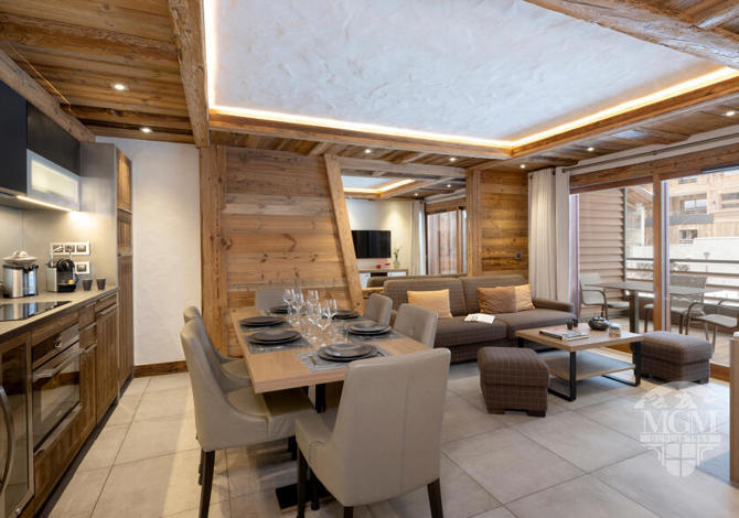 3 Kamer appartement 6 personen Early Booking Vue jardin - MGM Hôtels & Résidences – Résidence Le Cristal de Jade - Chamonix Sud