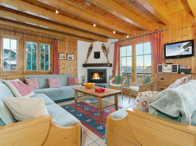 Chalet 6 kamers 12 personen Comfort - Chalet Chalet Les Bubus - La Tzoumaz