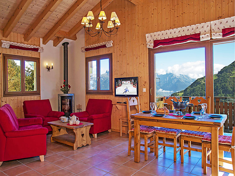 Chalet 4 kamers 6 personen Comfort - Chalet Chalet Petite-Arvine - La Tzoumaz