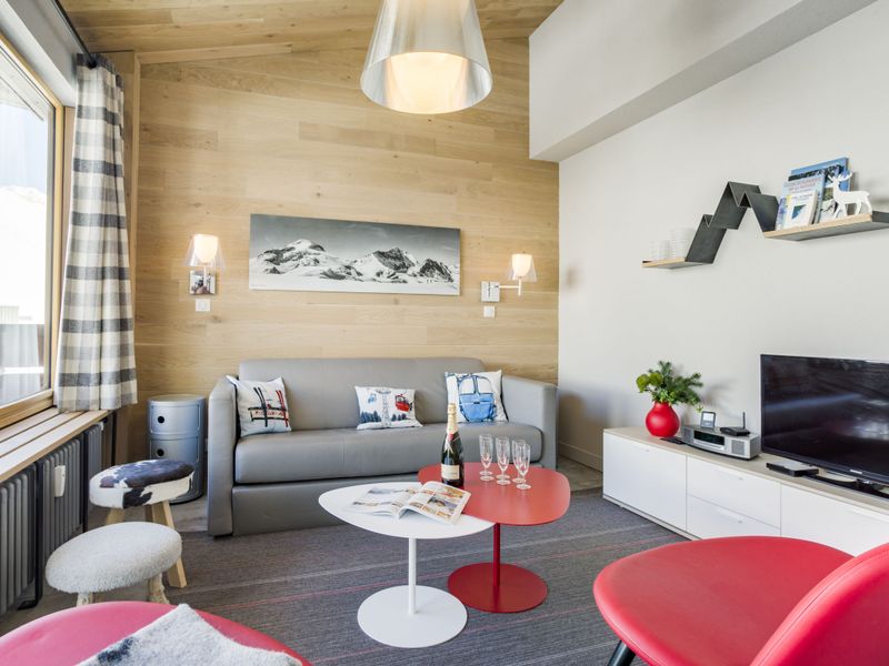 Flat 5 kamers 8 mensen Comfort - Flat Les Hauts du Val Claret(Val Claret) - Tignes Val Claret