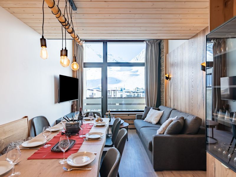Appt. cabine 4 kamers 8 personen Comfort - Flat Les Hauts du Val Claret(Val Claret) - Tignes Val Claret