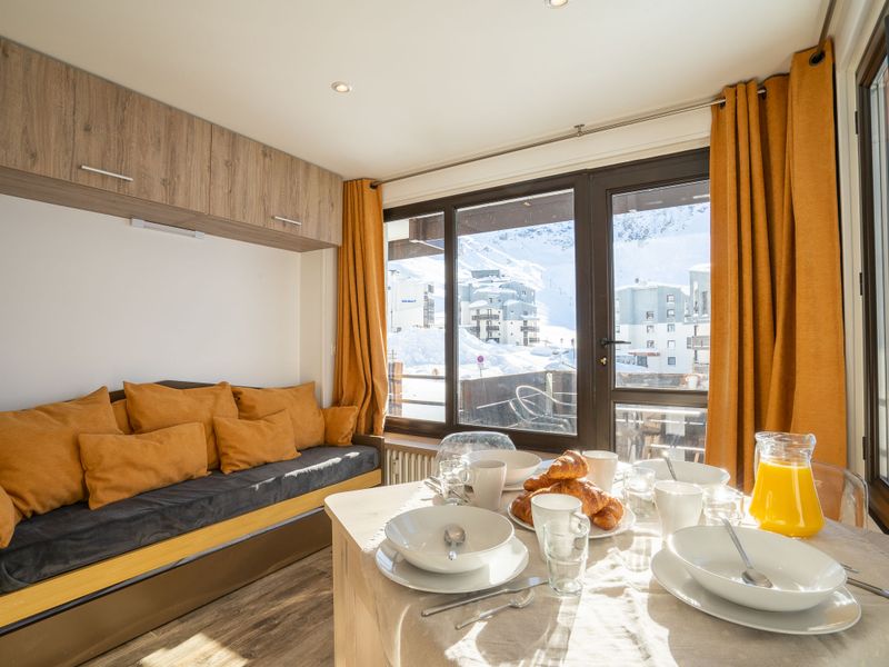 Kamer appartement 1 kamer 4 personen Comfort - Flat Les Tufs (Val Claret) - Tignes Val Claret