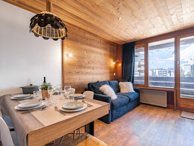 Appartement 2 kamer appartement 6 personen Comfort - Flat Le Curling A (Val Claret) - Tignes Val Claret